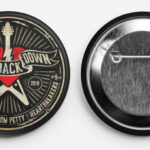 Buttons from Don’t Back Down, Maryland's premier Tom Petty and the Heartbreakers tribute band